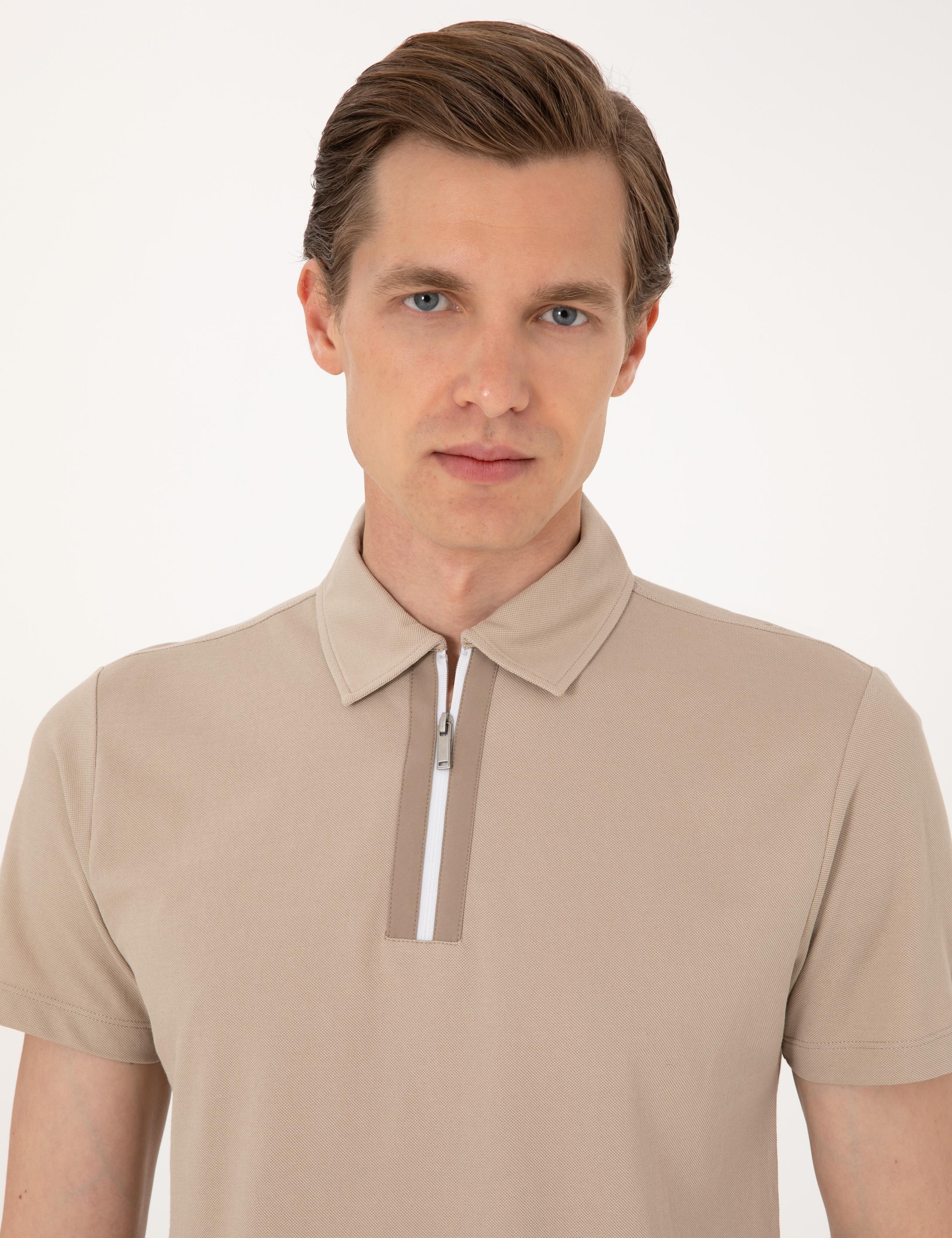 GRI Slim Fit Tişört