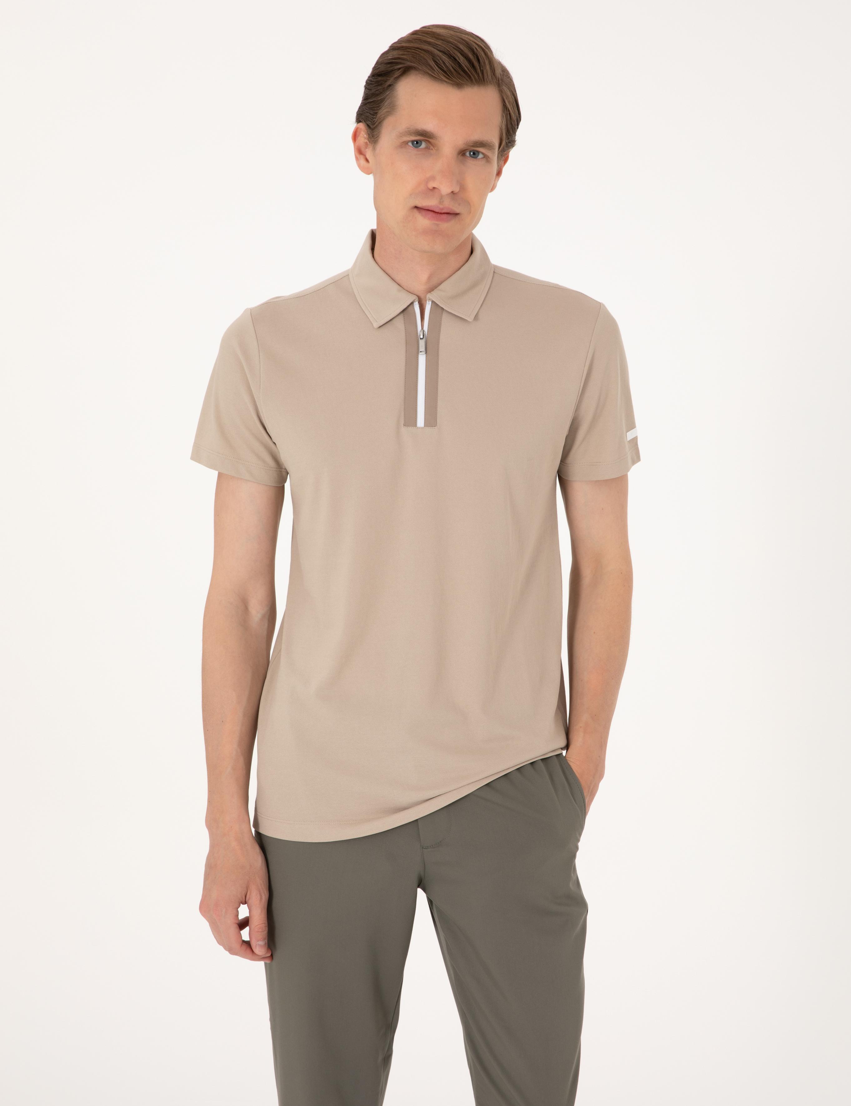 GRI Slim Fit Tişört