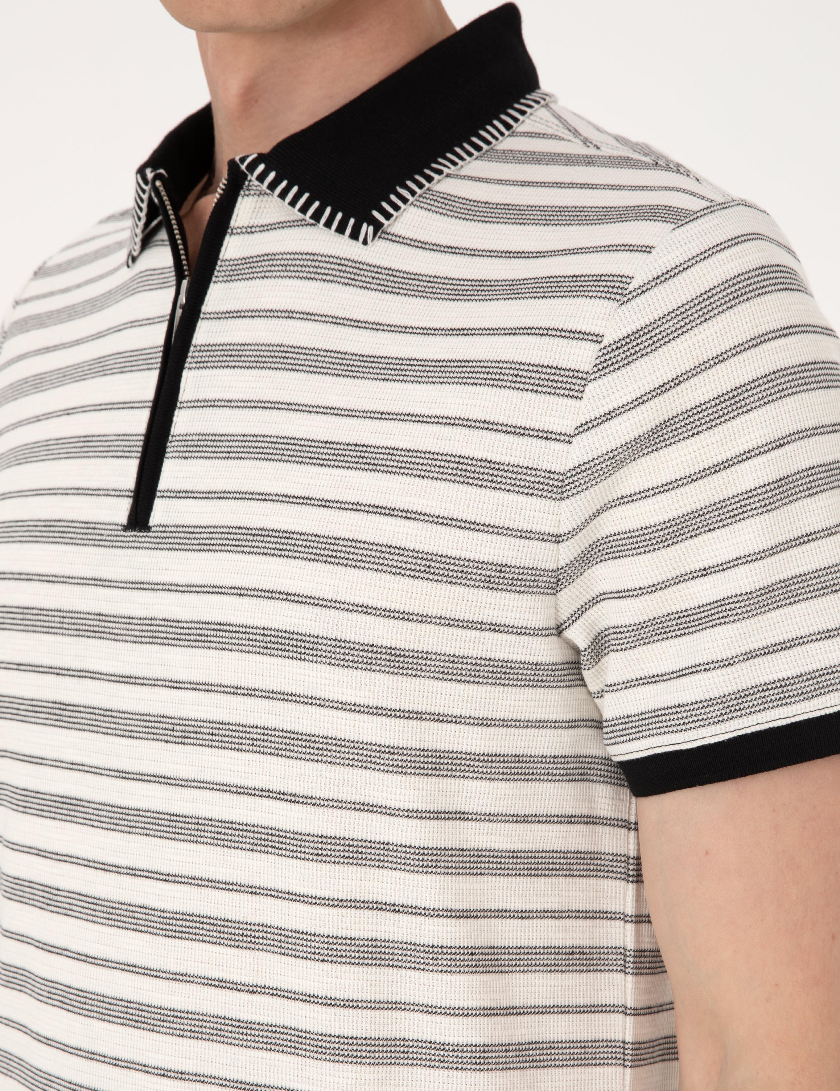 Bej Slim Fit Tişört