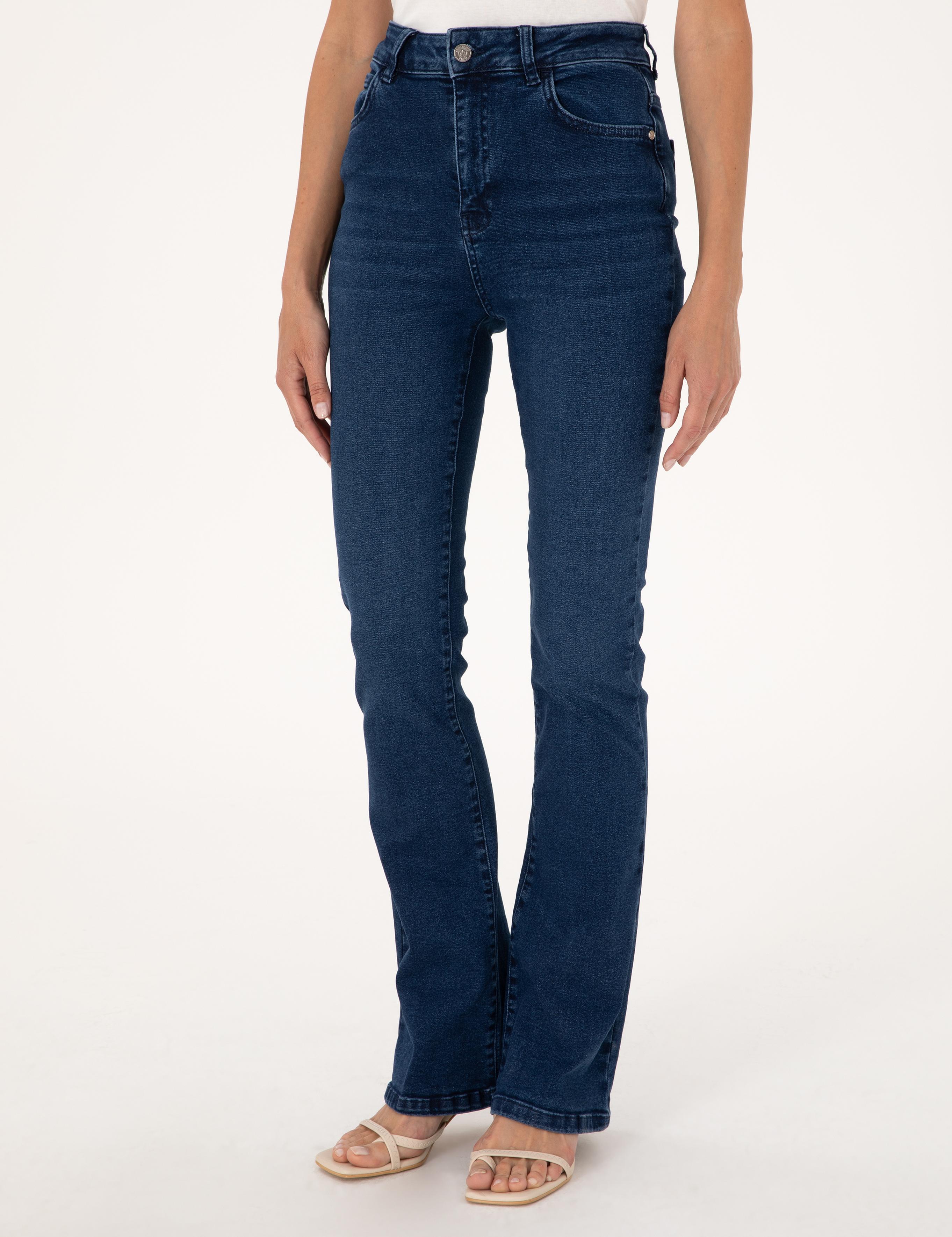 Lacivert Jean Pantolon