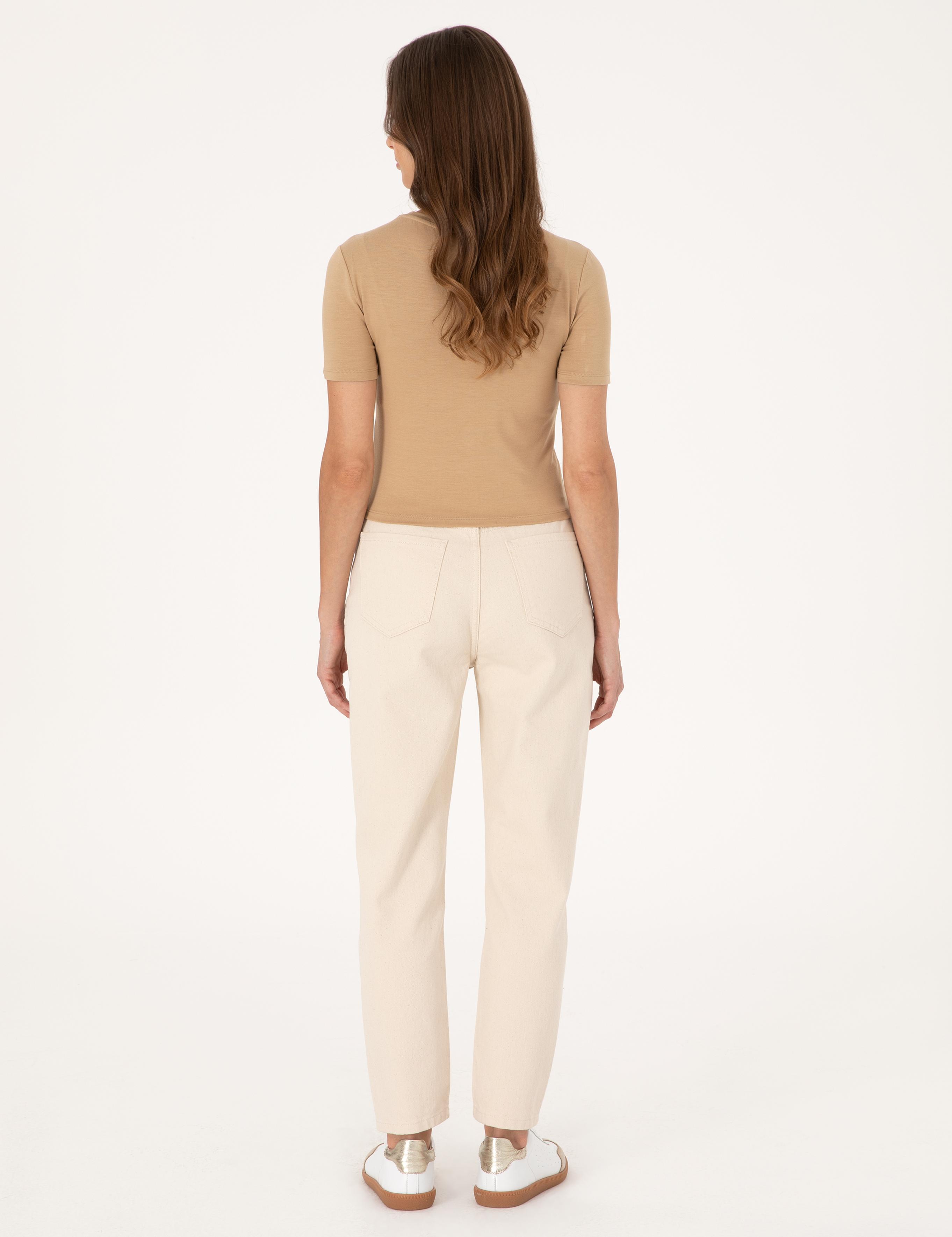 Bej Jean Pantolon