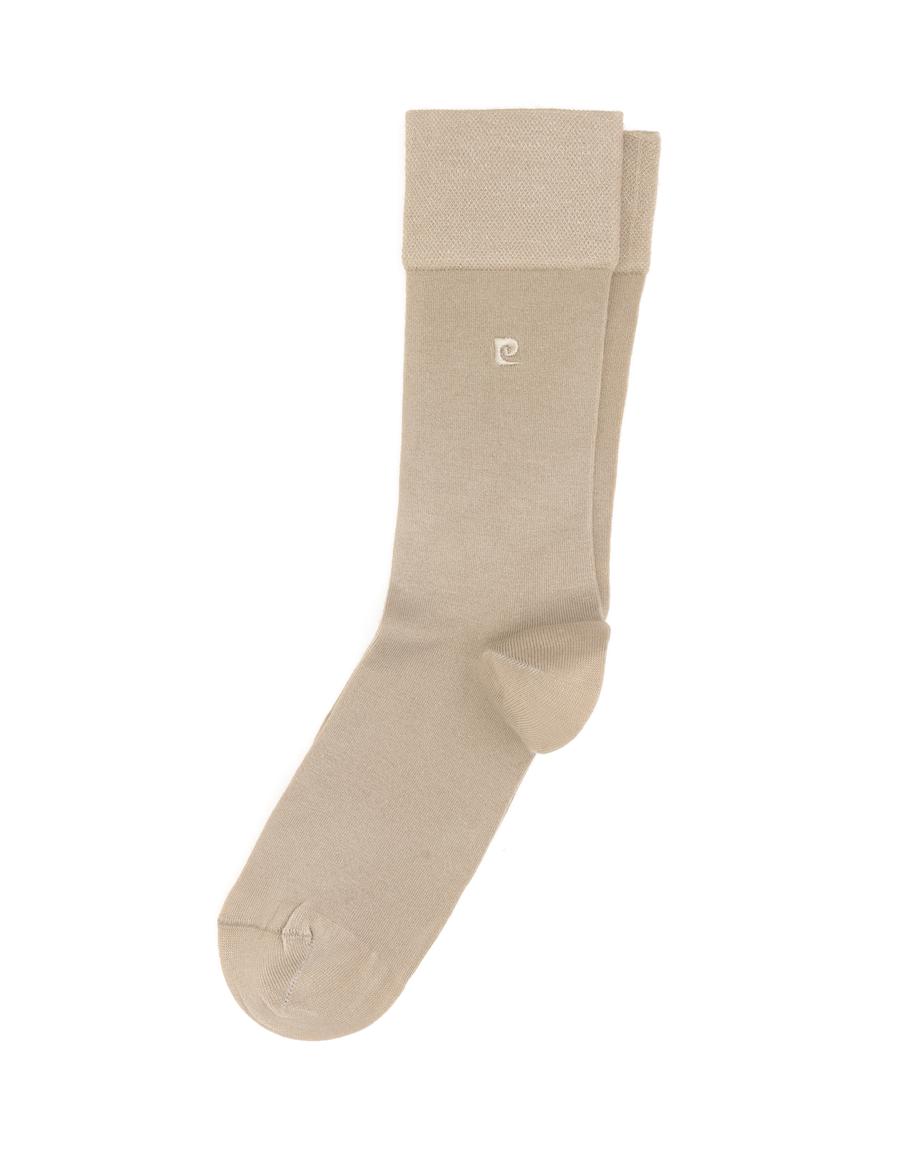 Erkek Bambu Karışımlı Bej Soket Basic Çorap