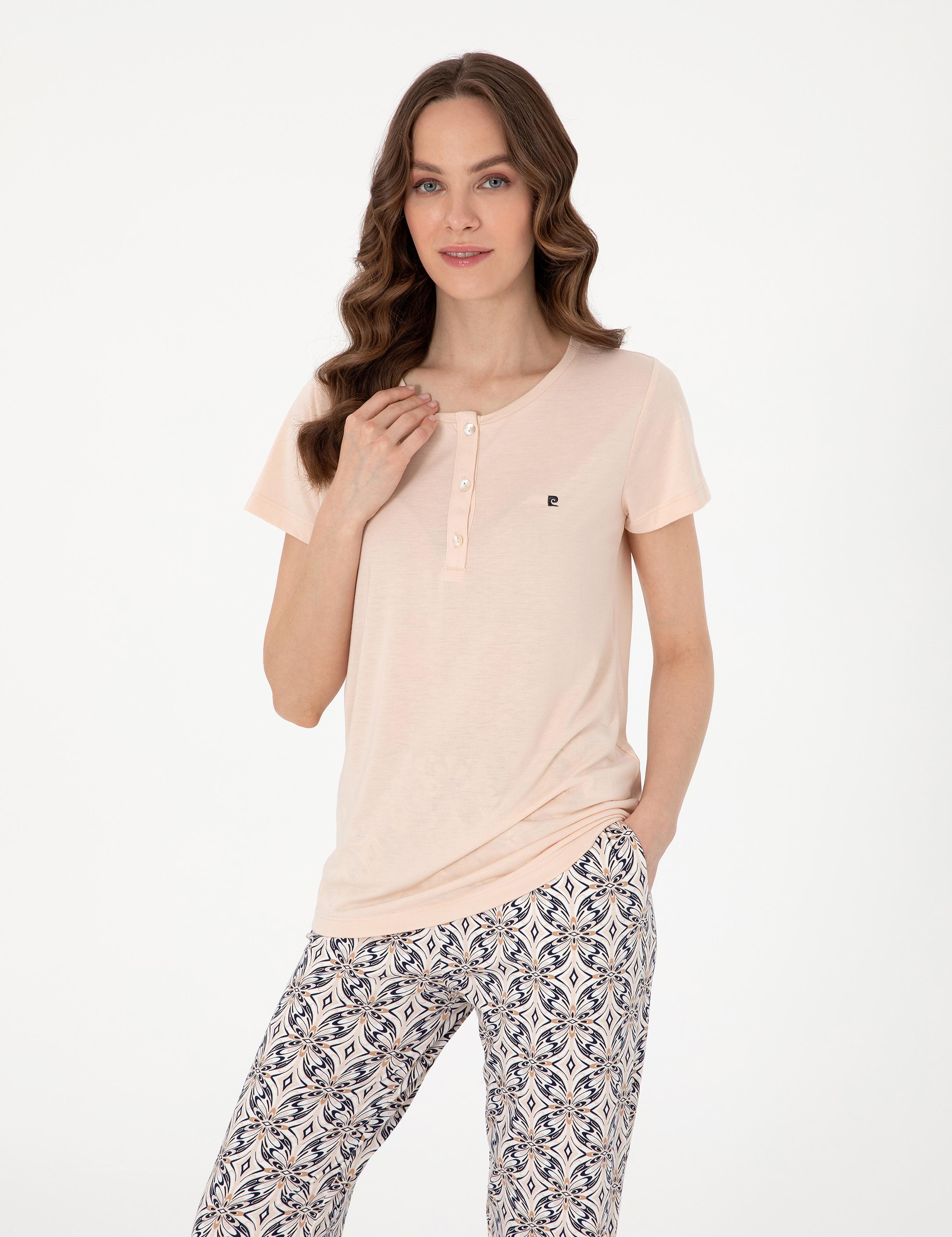 Bej Pijama Takımı