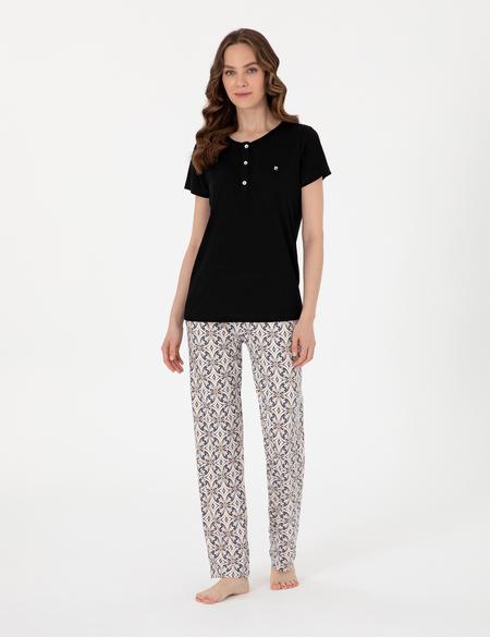 Siyah Pijama Takımı