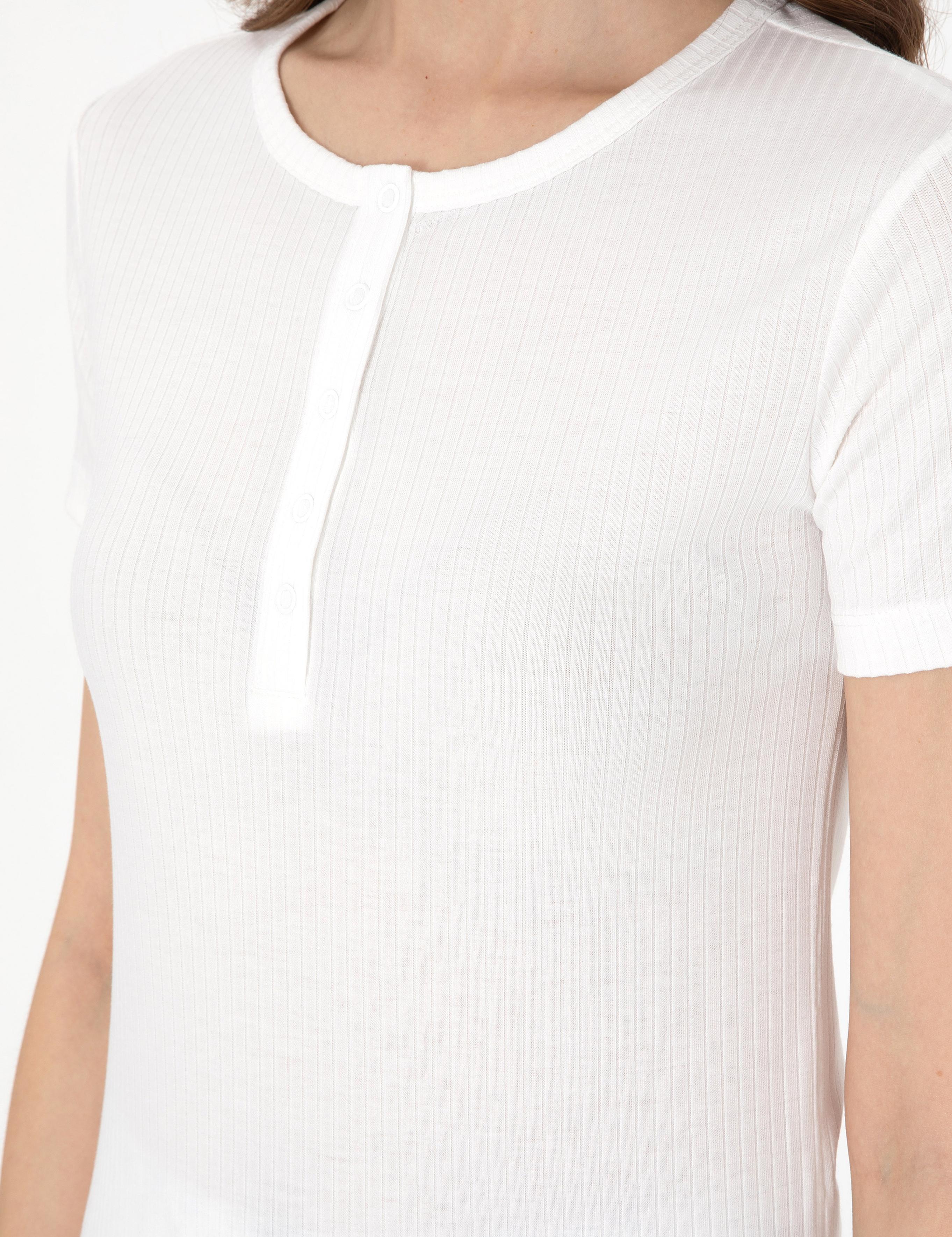 Beyaz Pijama Takımı