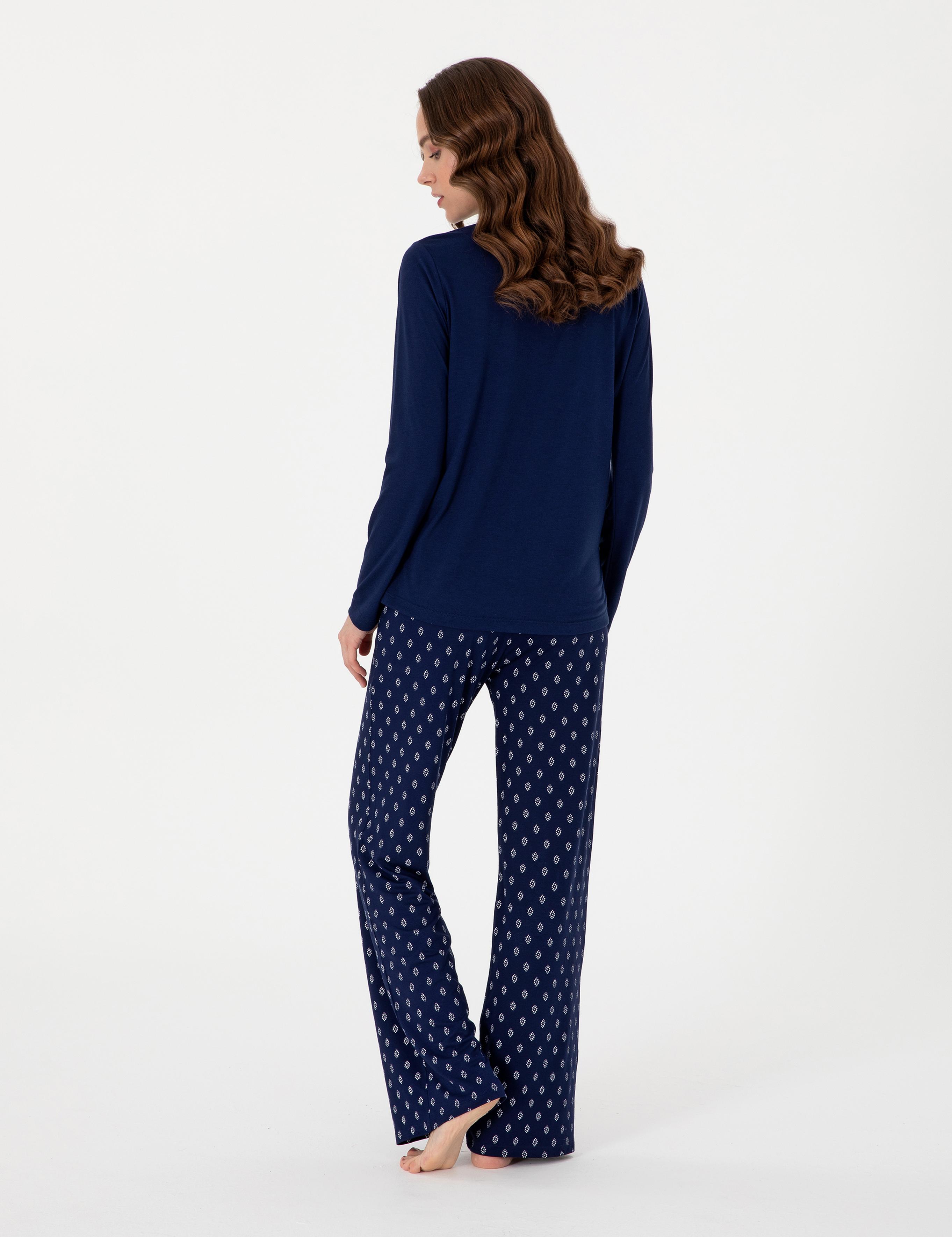 Lacivert Pijama Takımı