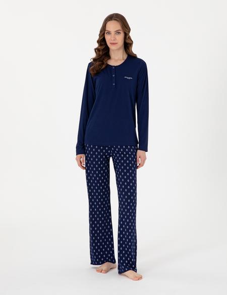 Lacivert Pijama Takımı