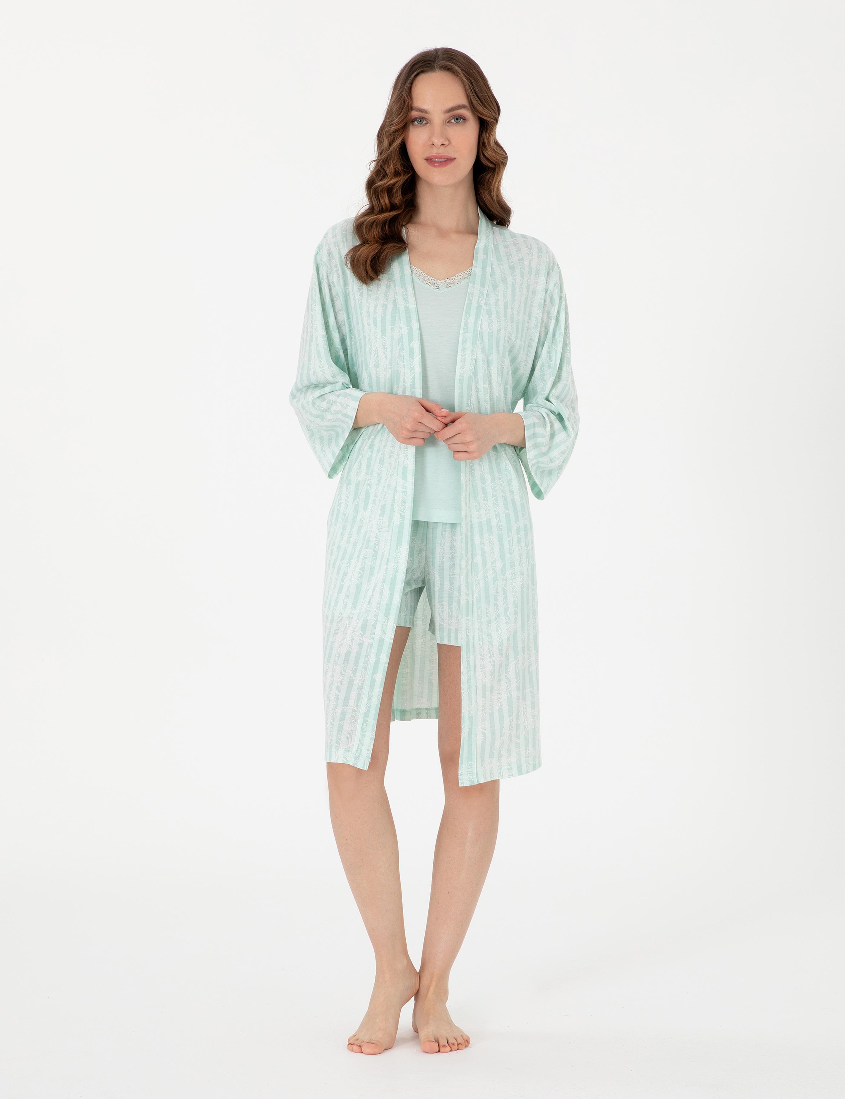 Mint 3'lü Pijama Takımı