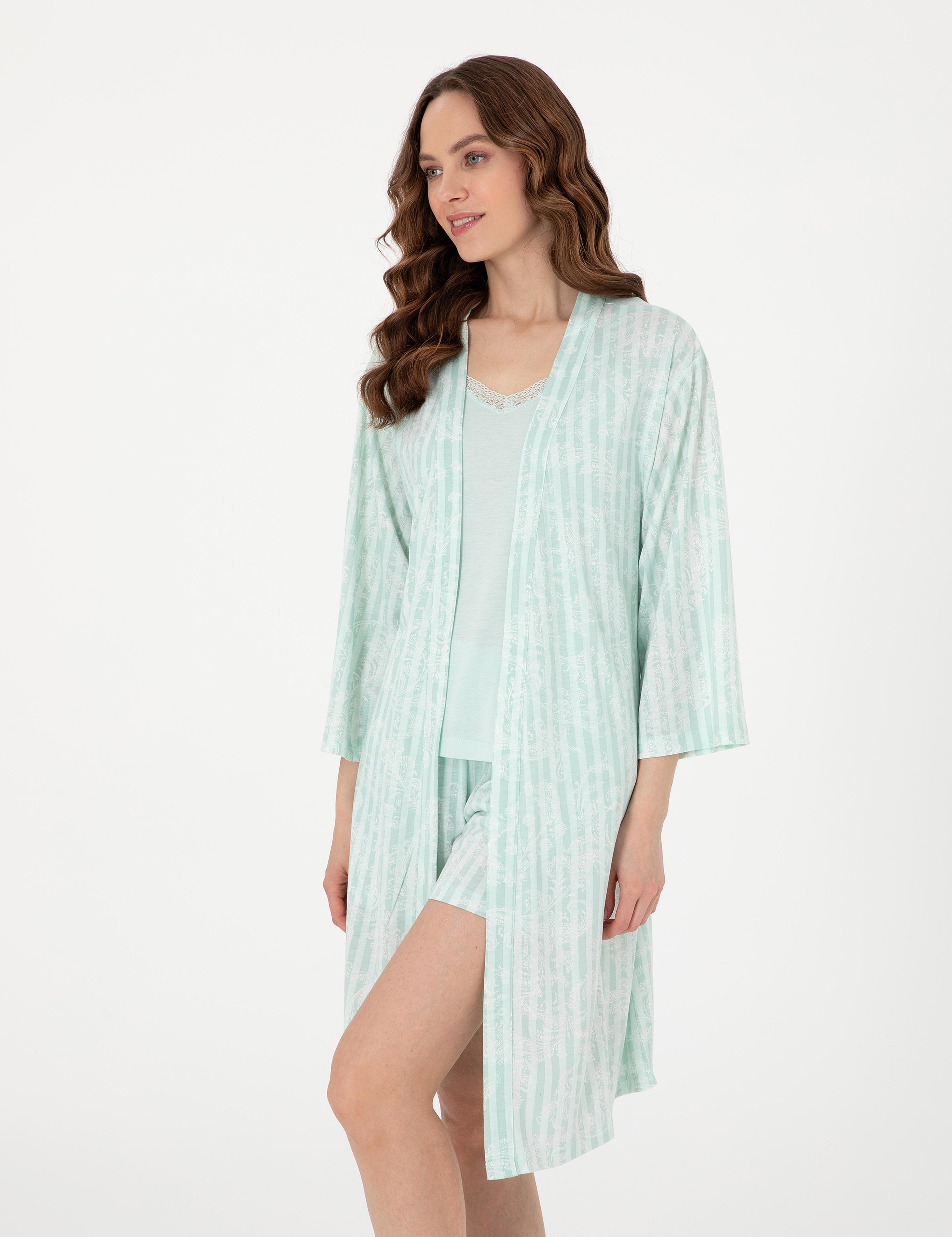Mint 3'lü Pijama Takımı