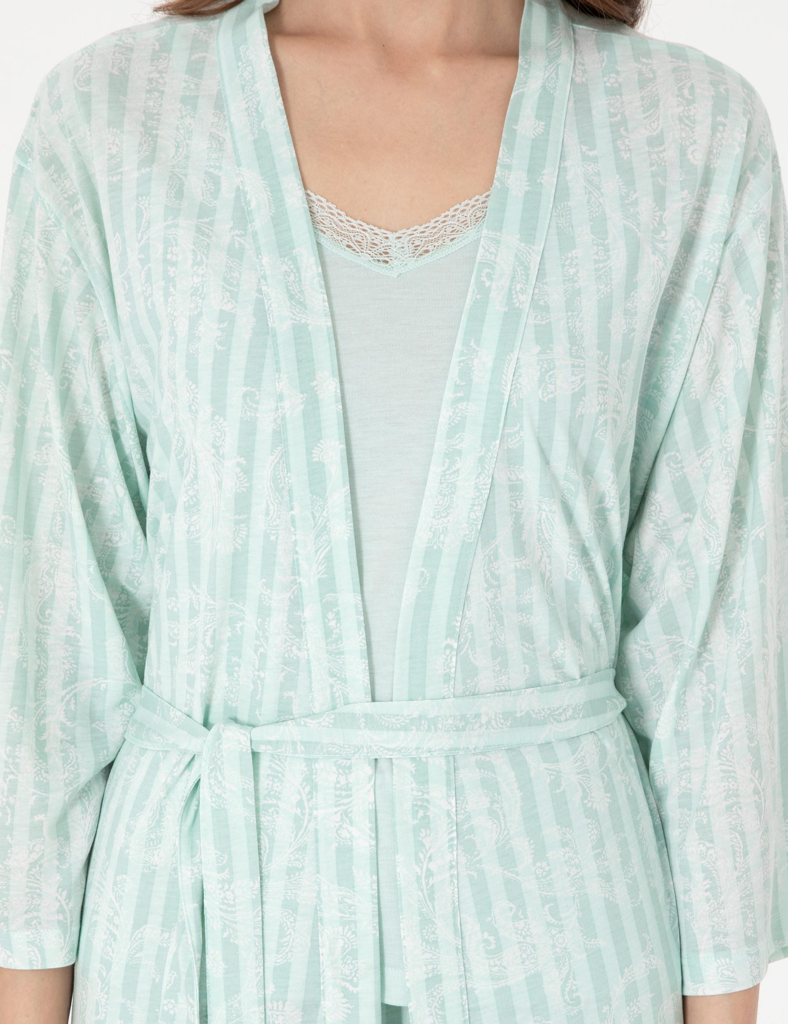 Mint 3'lü Pijama Takımı