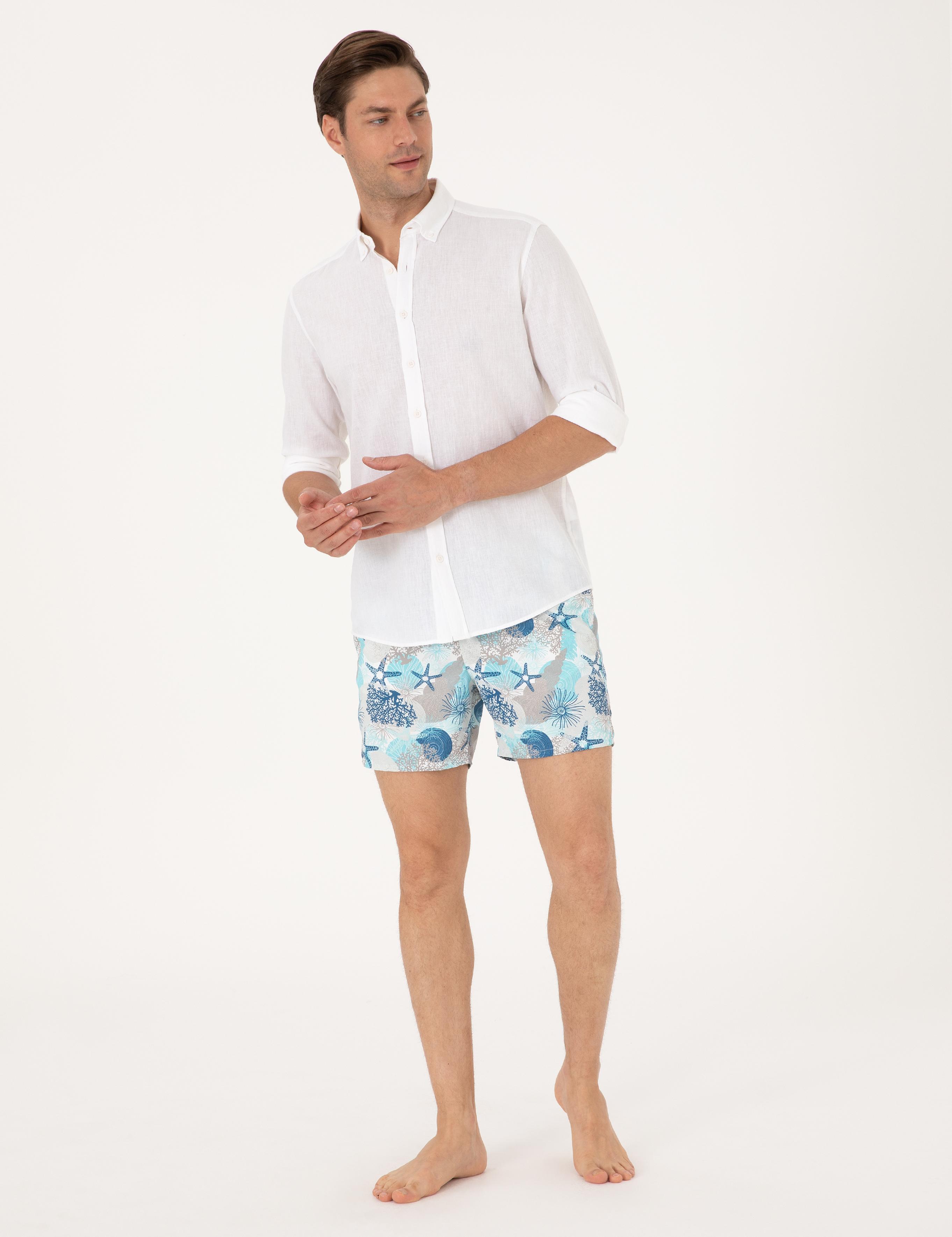Mint Deniz Şortu