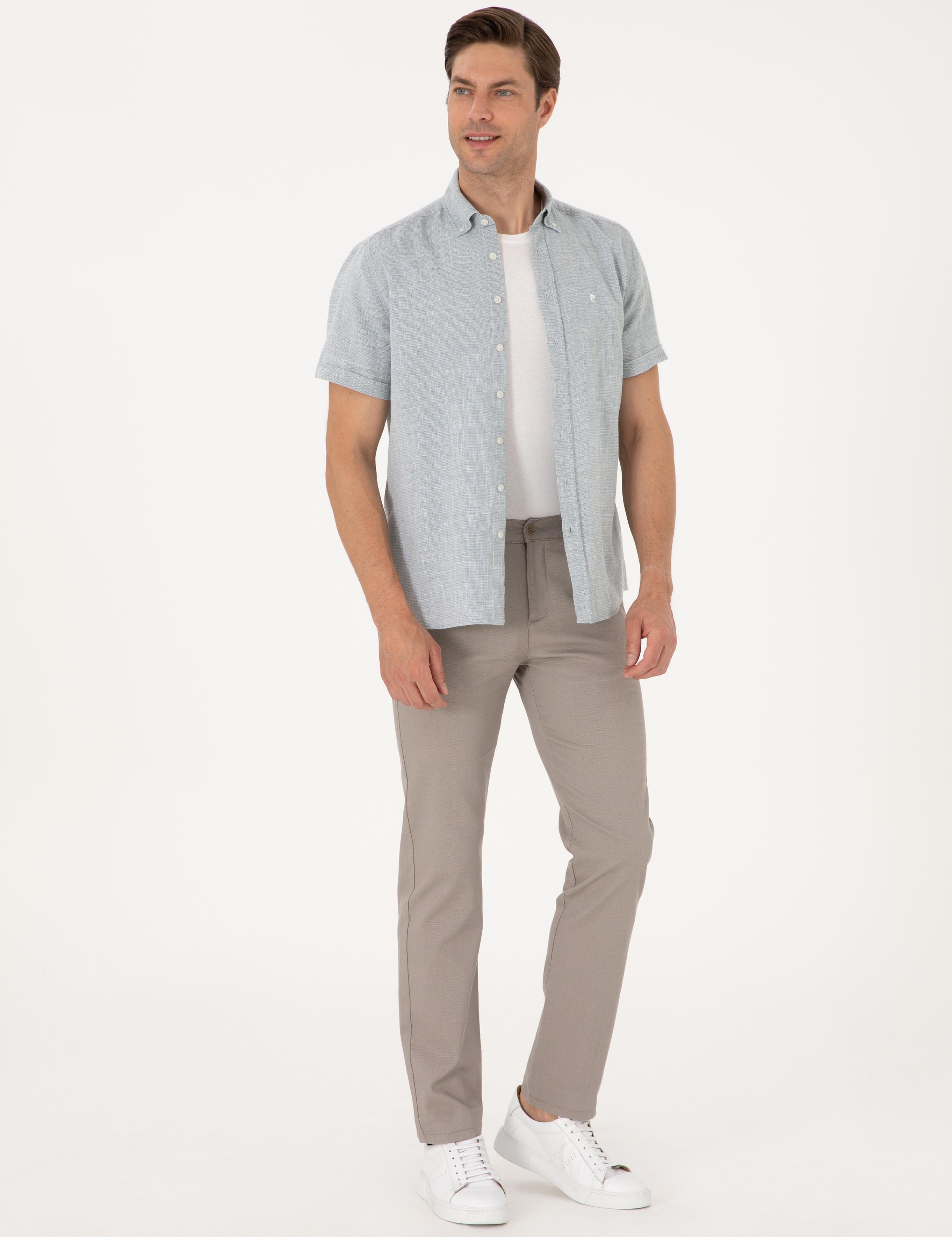 Taş Regular Fit Kanvas Pantolon