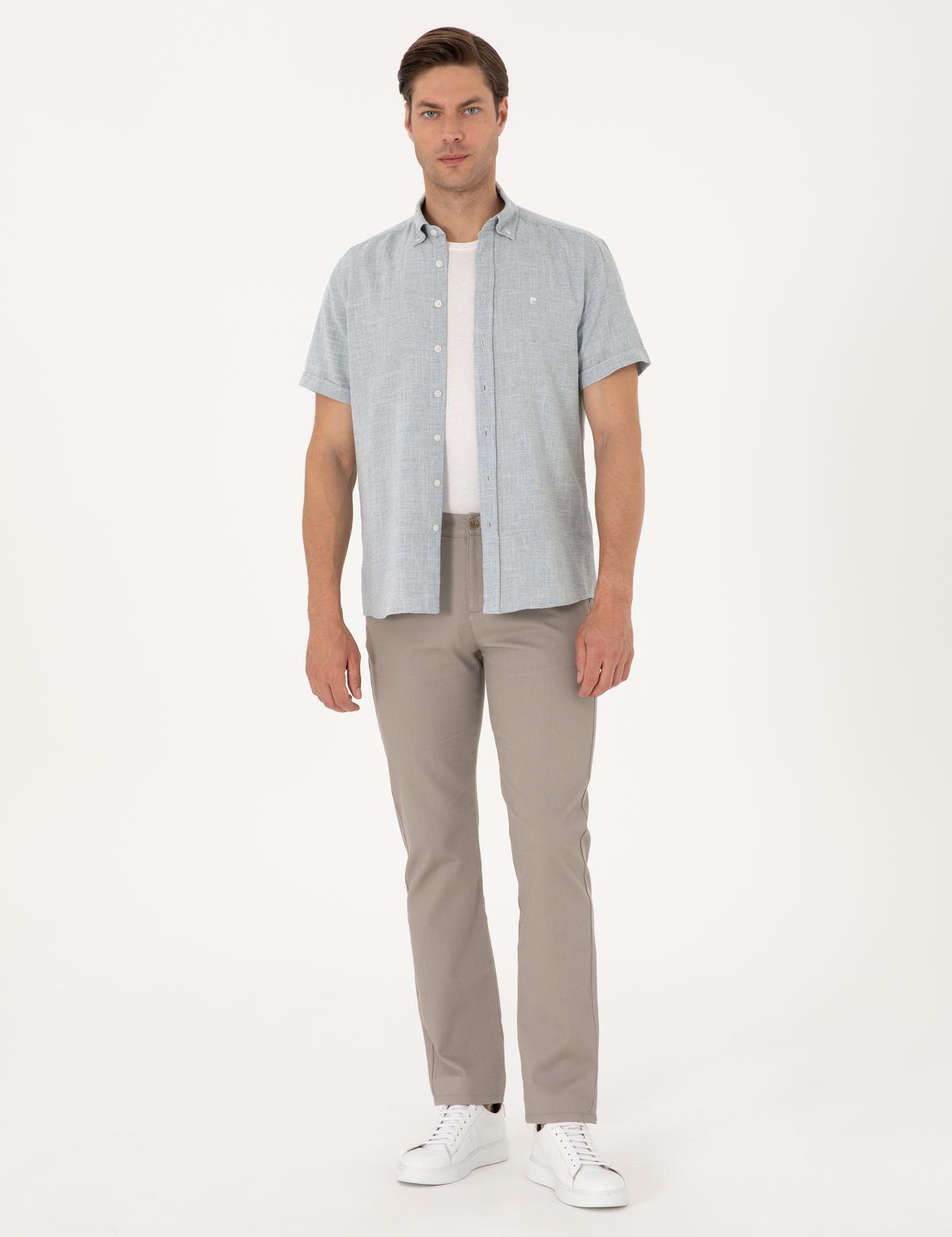 Taş Regular Fit Kanvas Pantolon