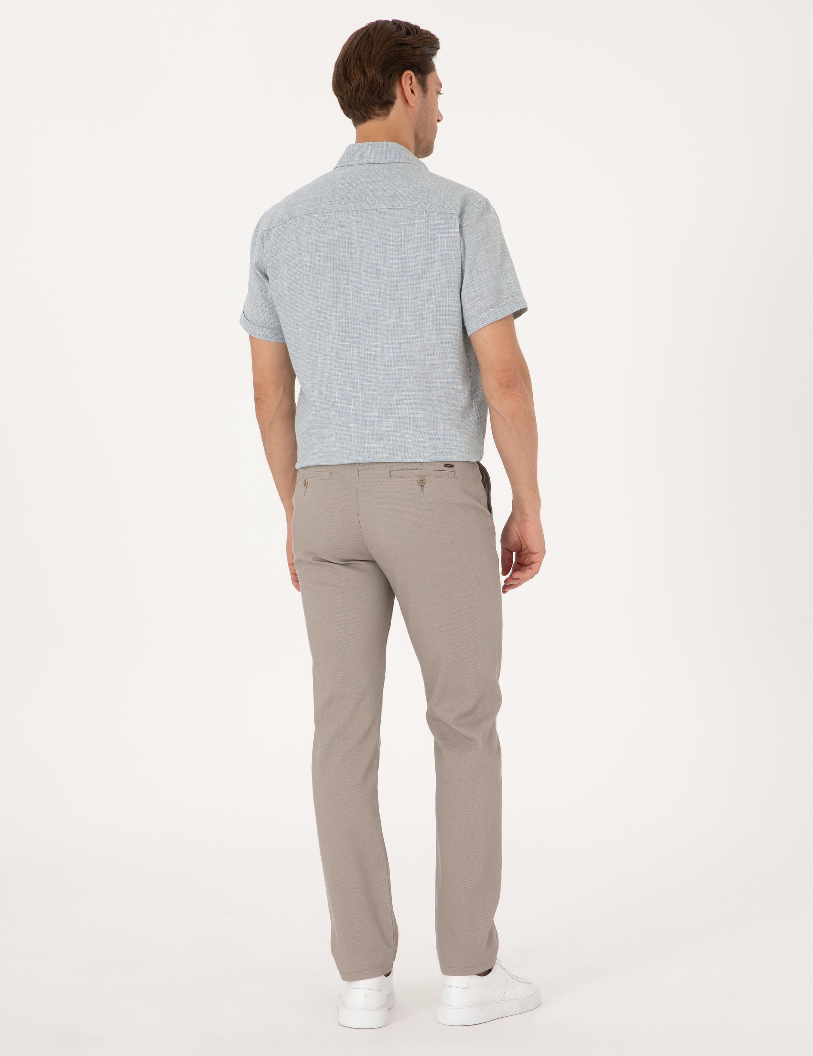 Taş Regular Fit Kanvas Pantolon
