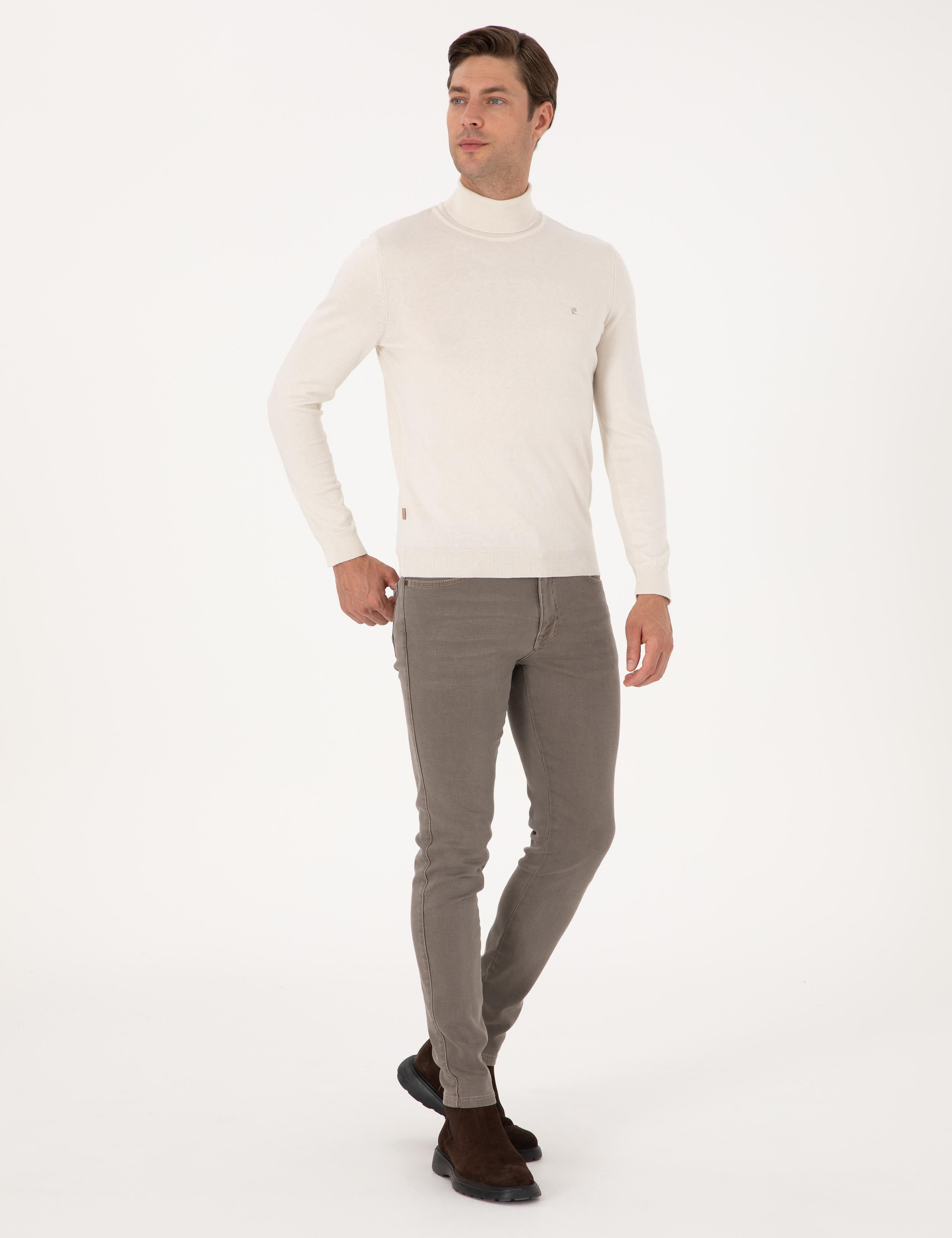 Taş Slim Fit Basic Kazak