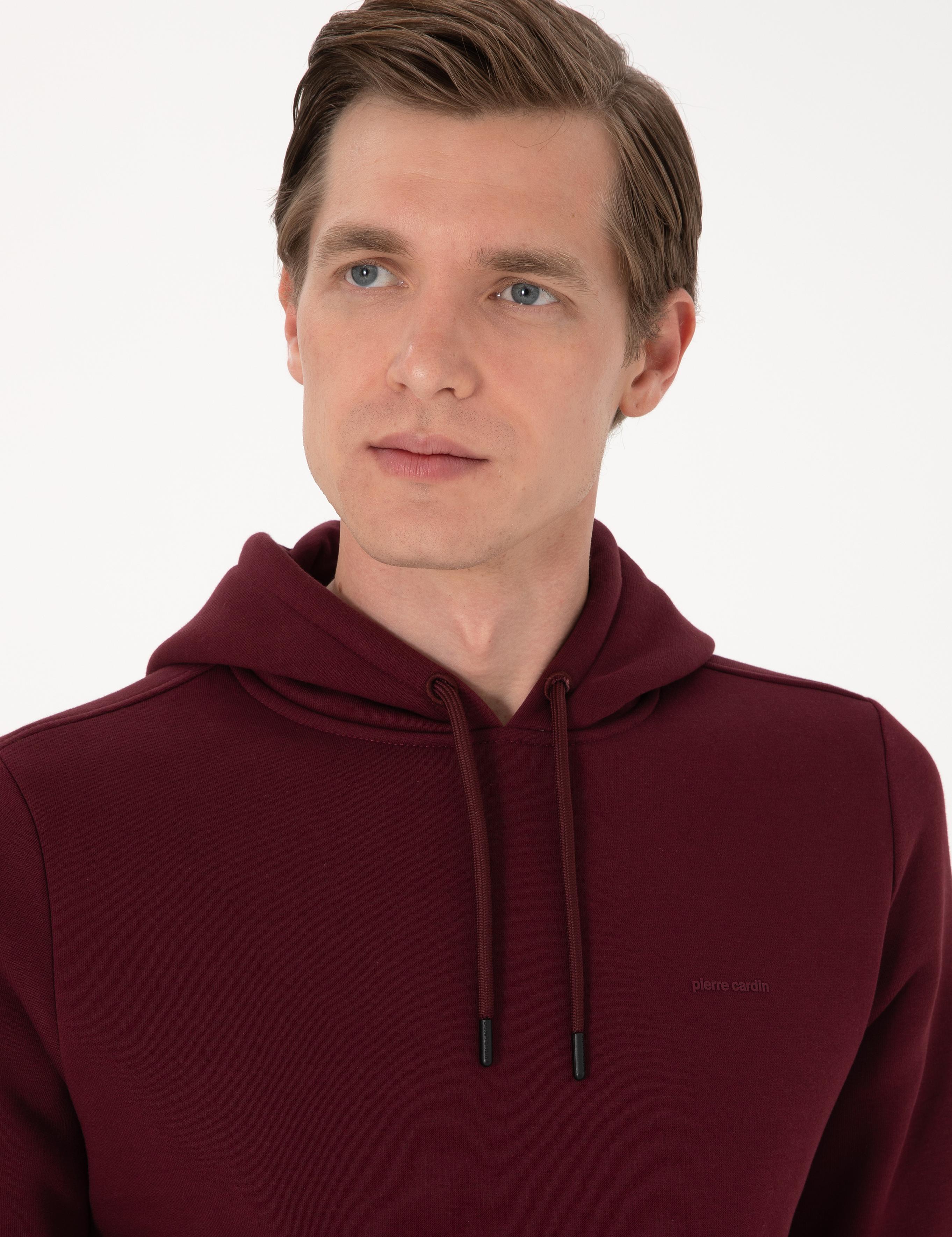 Bordo Regular Fit Basic Sweatshirt