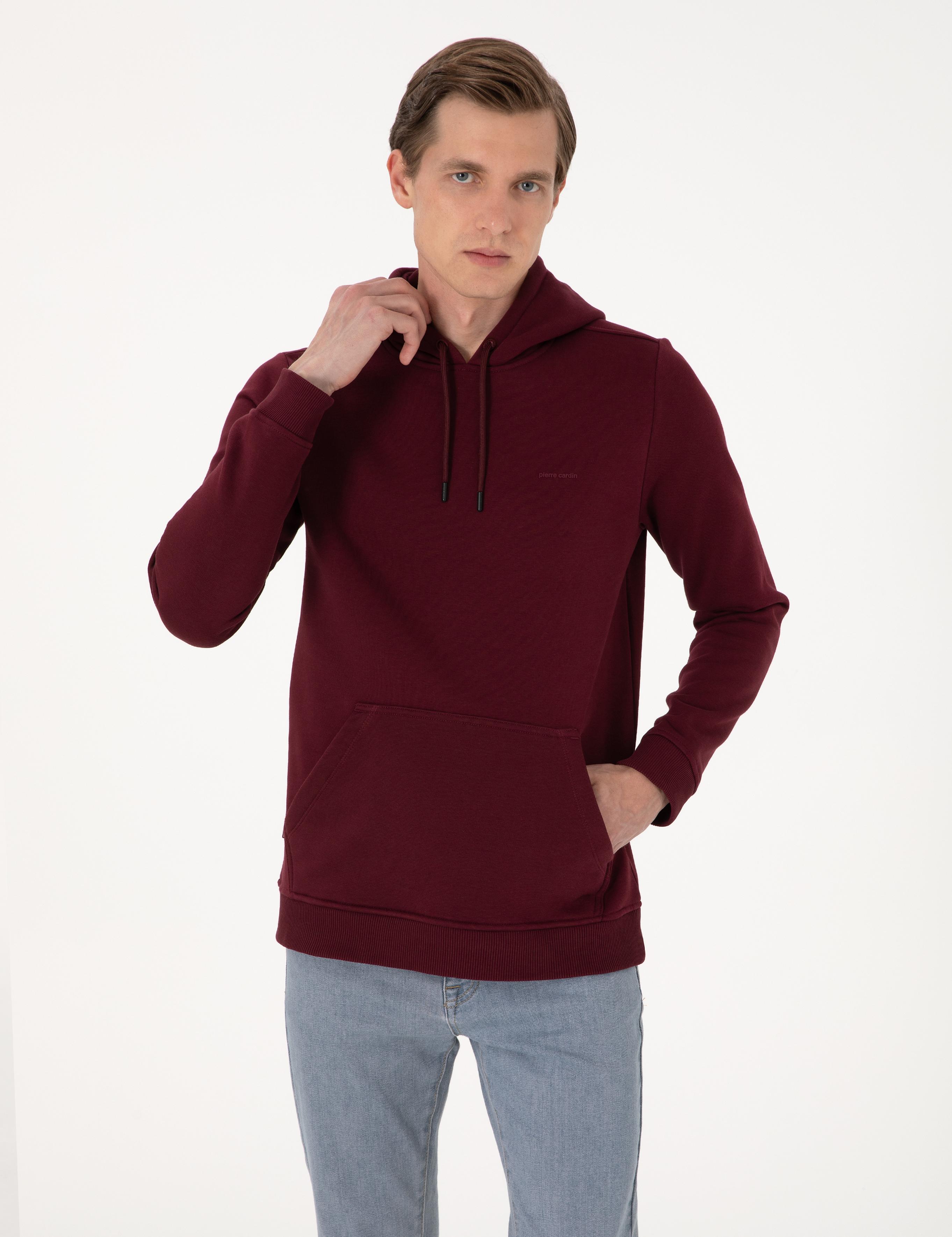 Bordo Regular Fit Basic Sweatshirt