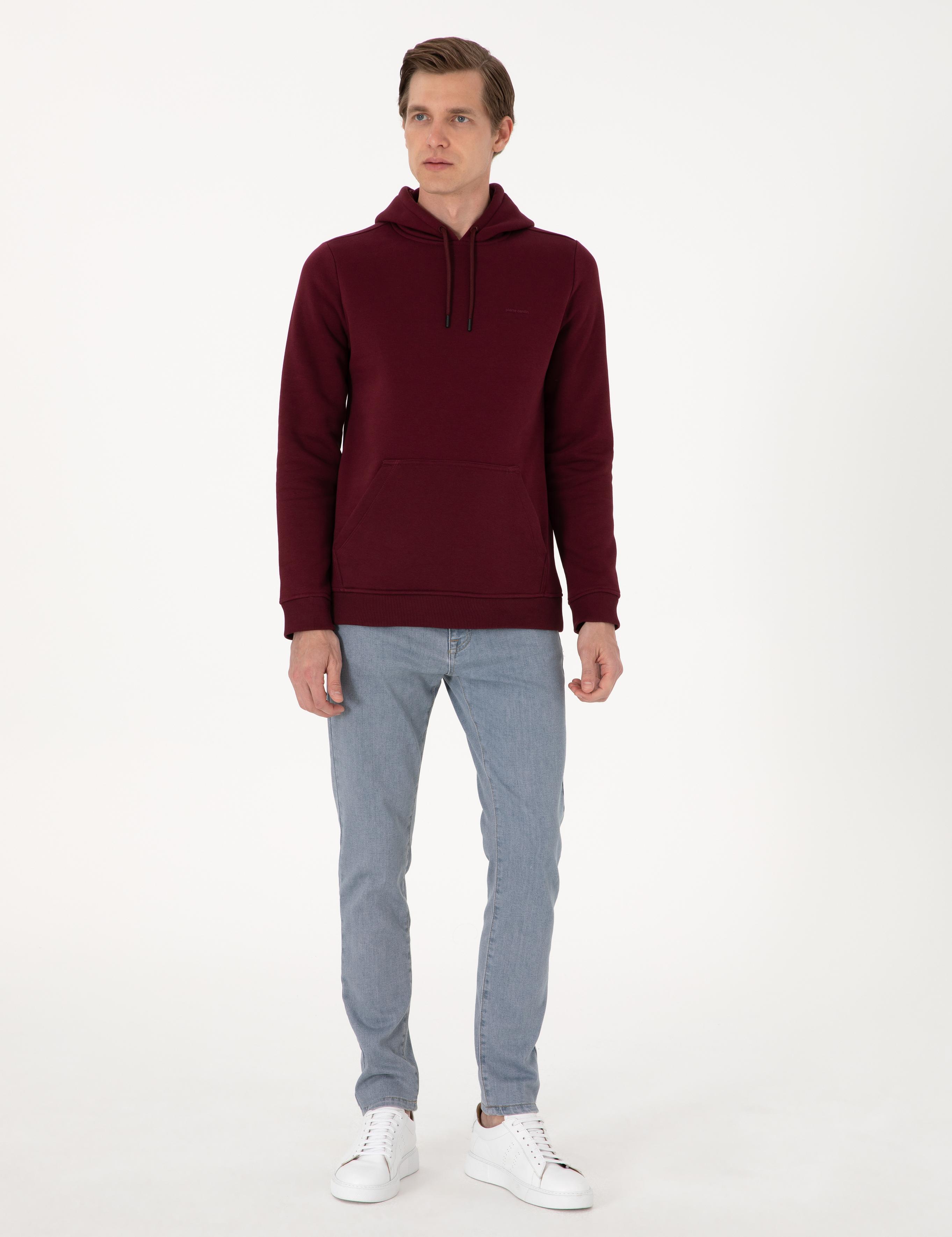 Bordo Regular Fit Basic Sweatshirt