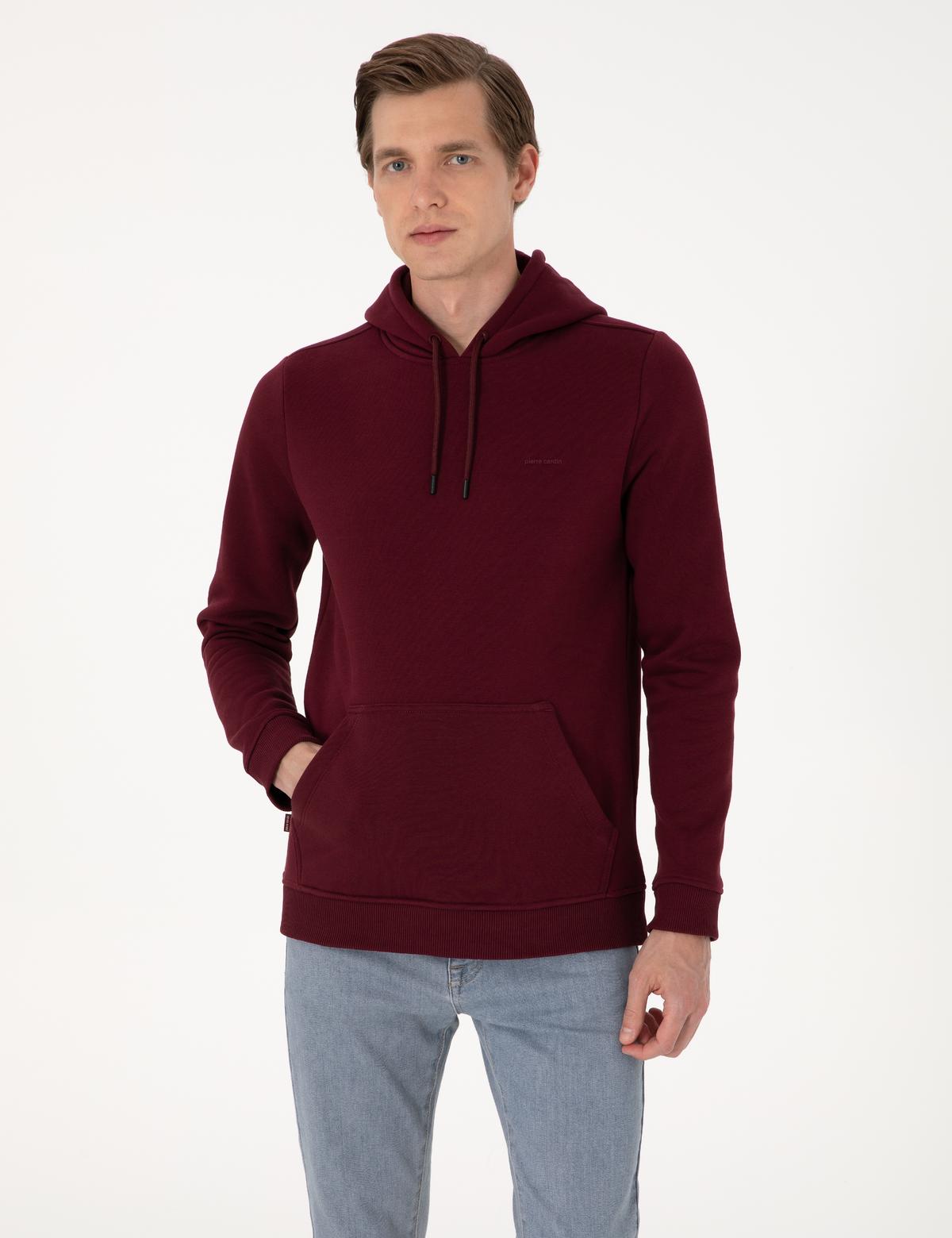 Bordo Regular Fit Basic Sweatshirt