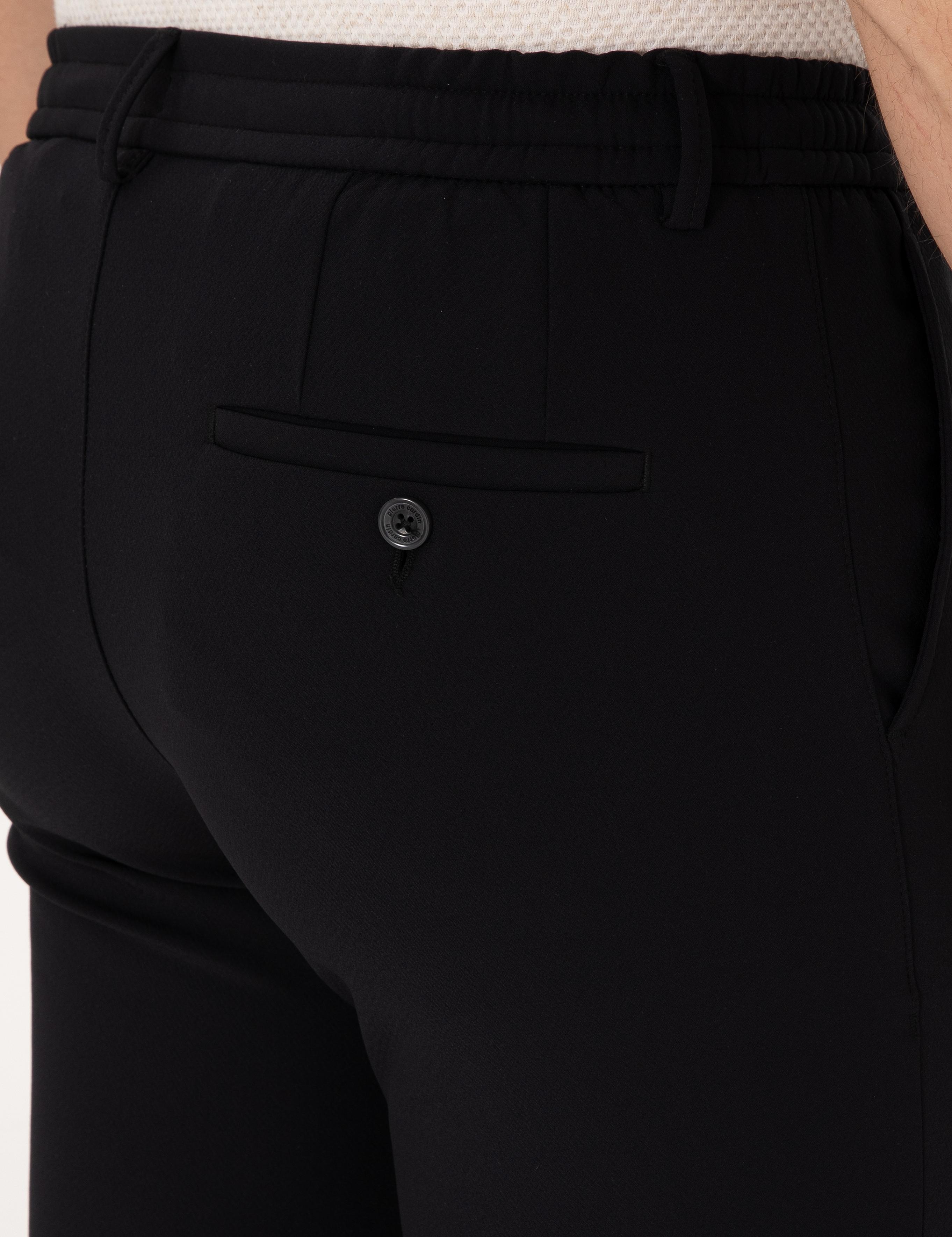 Siyah Klasik Jogger Pantolon