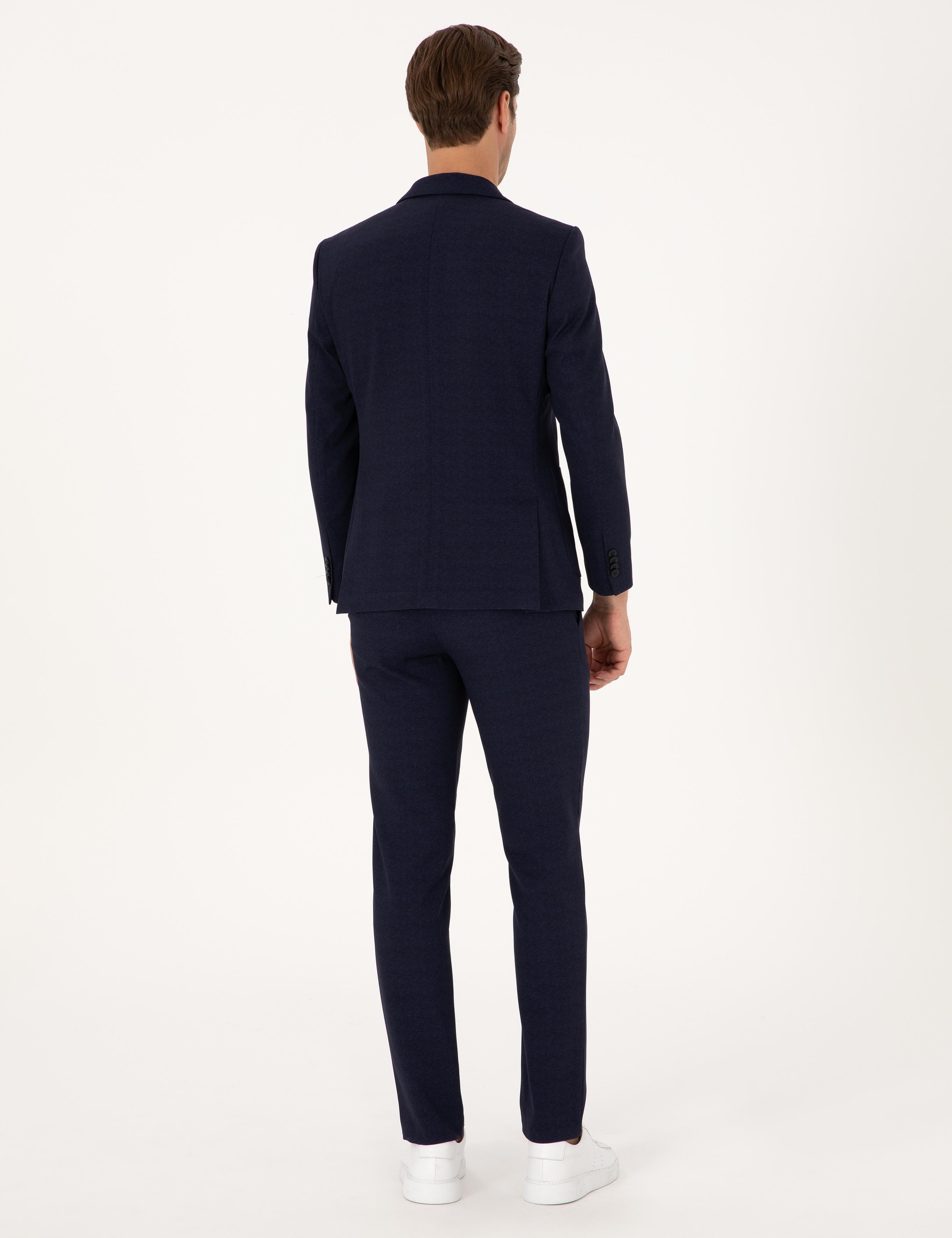 Lacivert Ex. Slim Fit Takım Elbise