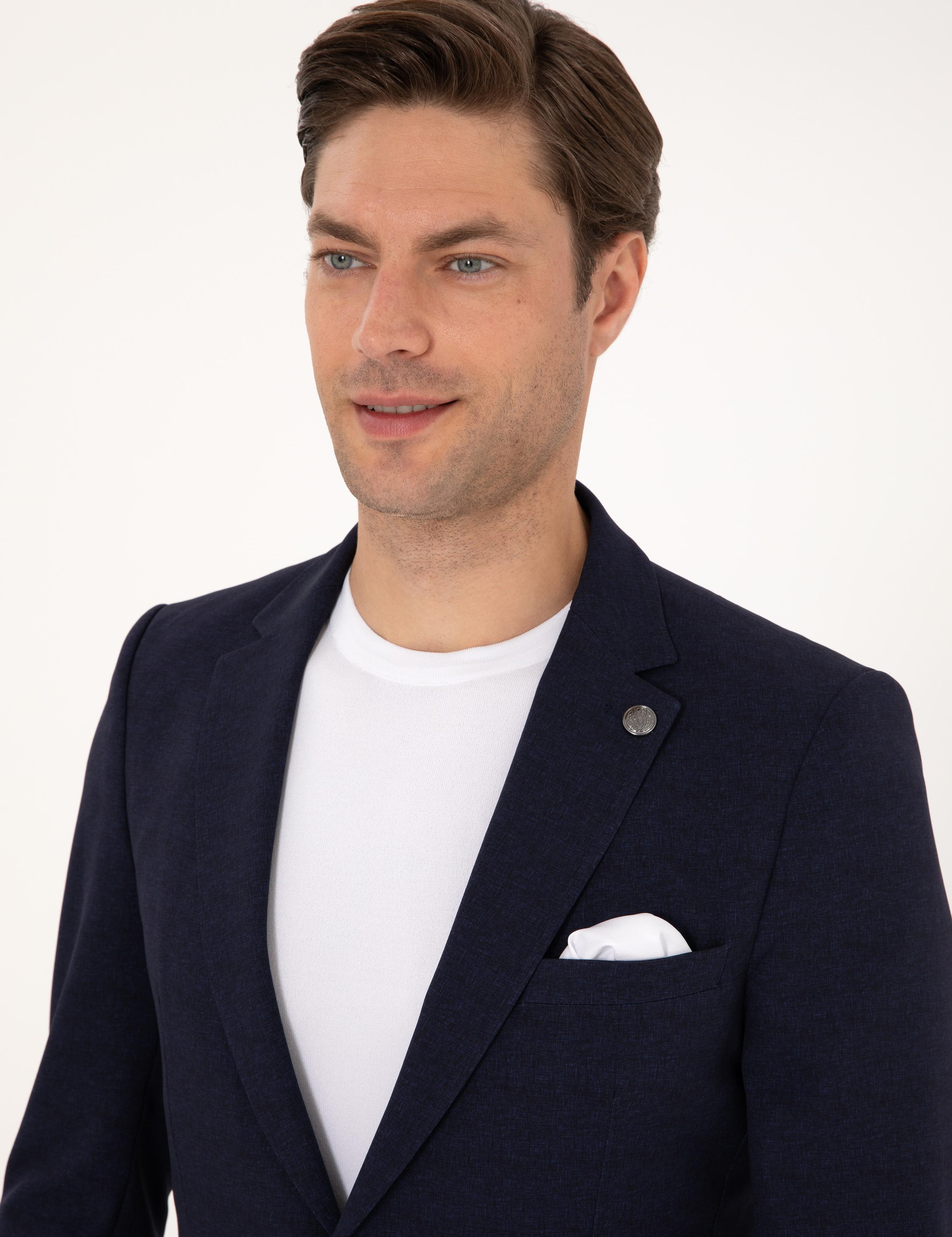 Lacivert Ex. Slim Fit Takım Elbise